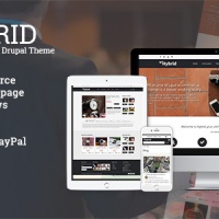 Drupal Premium Theme - HYBRID - Powerful eCommerce Drupal Theme