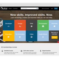 Joomla Premium Template - Lynda clone script - Tutor - Online tutoring software