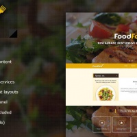 Wordpress Premium Theme - FoodFork Restaurant WordPress Theme
