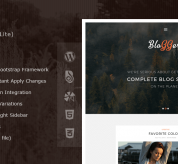 Wordpress Free Theme - Bloggers Lite – Free Responsive WordPress Blog Theme