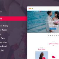 Wordpress Premium Theme - TwoGether Pro - Wedding WordPress Theme