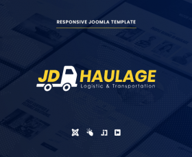 Joomla Free Template - JD Haulage - Logistic & Transportation Services Joomla Template