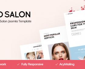 Joomla Free Template - JD Salon - Joomla Template for Beauty, Spa & Hair Salon