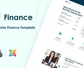 Joomla Free Template - JD Finance - Finance & Business Consulting Joomla Template