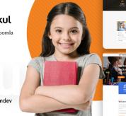 Joomla Premium Template - JD Gurukul - Responsive Joomla Template For School Websites
