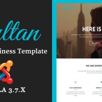 Joomla Premium Template - Sultan - One Page Business Multi-Purpose Joomla Theme