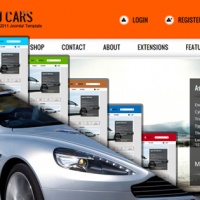Joomla Premium Template - SJ Cars - Technology Joomla template supporting K2