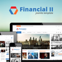 Joomla Premium Template - SJ Financial II - Responsive Business Joomla Template