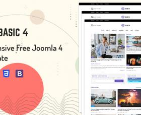 Joomla Free Template - Sj Basic4
