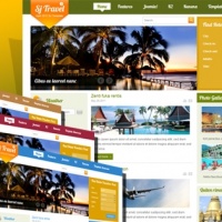 Joomla Premium Template - SJ Travel II - Joomla travel template with Kunena supported