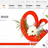 Joomla Premium Template - SJ Flower Store - Professional ecommerce Joomla template