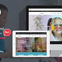Joomla Premium Template - SJ Preschool - Multipurpose Kid Education Joomla Template