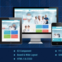 Joomla Free Template - SJ Healthcare - Awesome Healthcare/Medical Joomla Template