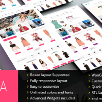Wordpress Premium Theme - SW Papa - Absolutely Stunning WordPress Theme for Fashion store
