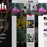 Joomla Premium Template - SJ HealthMag - Responsive News Portal Joomla Template