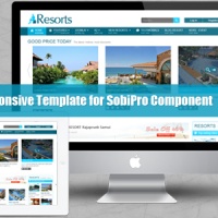 Joomla Premium Template - SJ Resorts - Professional responsive Joomla travel template
