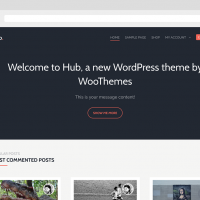 Wordpress Free Theme - Hub