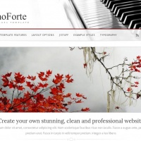 Joomla Free Template - PianoForte