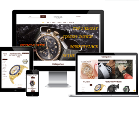 Joomla Premium Template - Watches Shop - Virtuemart Joomla template