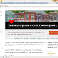 Wordpress Free plugin - Share buttons & related posts