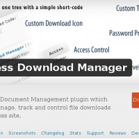 Wordpress Free plugin - WordPress Download Manager