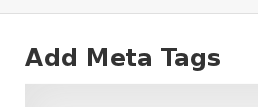 Wordpress Plugin: Add Meta Tags
