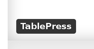 TobiasBg Wordpress Extension: TablePress