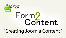 Joomla Extension: Form2Content LITE