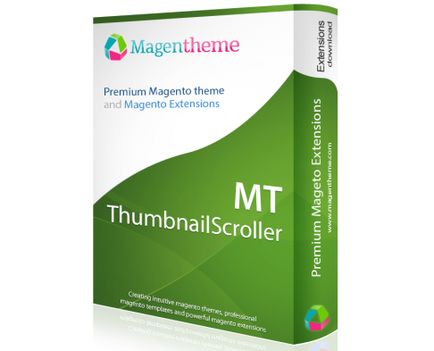 Magentheme Magento Extension: Magento extension Thumbnail Scroller Scroller