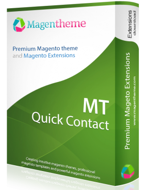 Magentheme Magento Extension: Magento extension Quick Contact