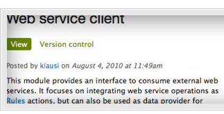 klausi Drupal Extension: Web service client