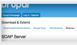 Drupal Module: SOAP Server