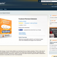 Magento Premium extension - Magento Facebook Like to Download