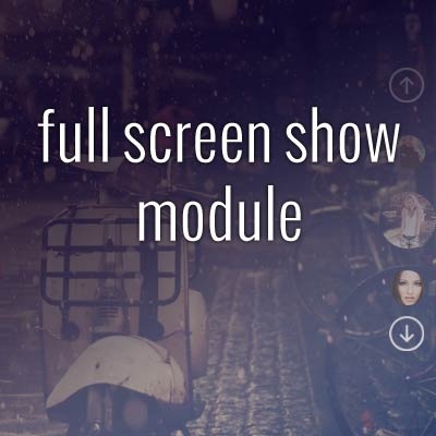 Joomla Extension: Fullscreenshow Module