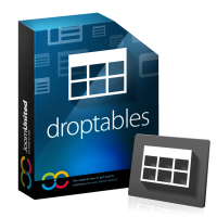 Joomla Premium extension - Droptables table manager