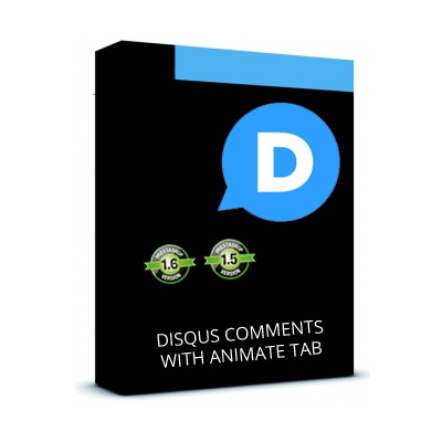 Prestashop Extension: Disqus comments product page + Animation tab