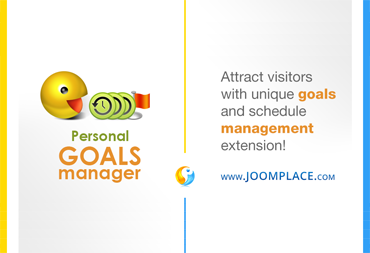 JoomPlace Joomla Extension: Personal Goals Manager