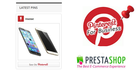 Prestashop Extension: Pinterest Profile Pins for Prestashop