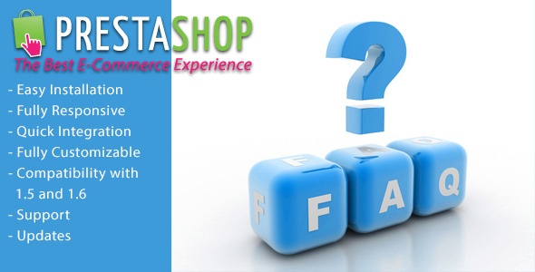 Prestashop Extension: FAQ (Frequently Asked Questions) for Prestashop