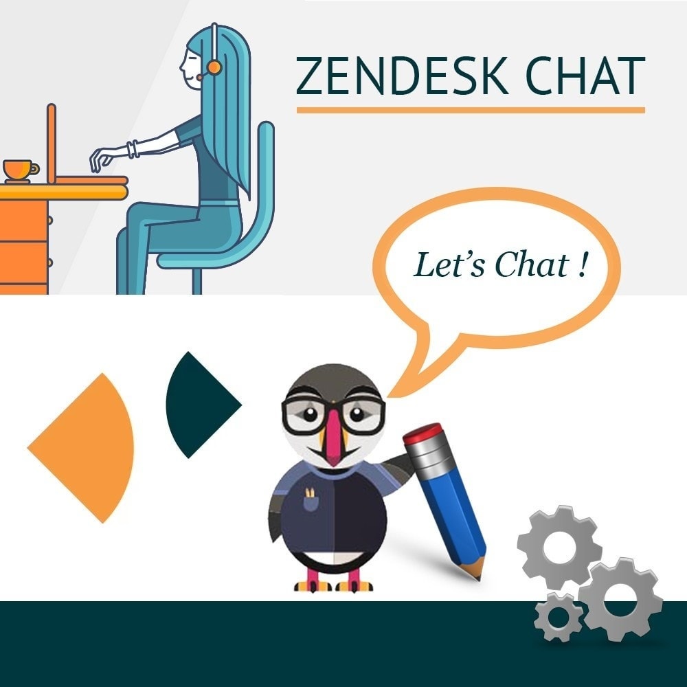 Webtet Prestashop Extension: Live Chat by Zendesk (formerly Zopim) module for Prestashop