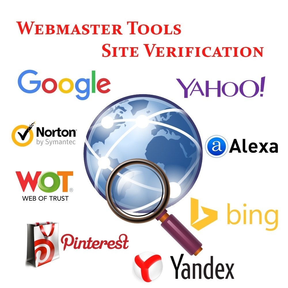 Webtet Prestashop Extension: Webmaster Tools Site Verification Module for Prestashop