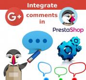 Prestashop Premium module - Google Plus Comments for Prestashop