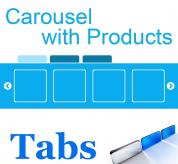 Prestashop Premium module - Homepage Carousel with Products in Tabs PrestaShop module
