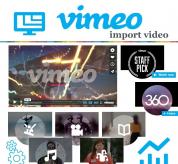 Prestashop Premium module - Import Responsive Video from Vimeo to Prestashop