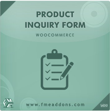 Wordpress Plugin: Woocommerce Product Enquiry Form Extension