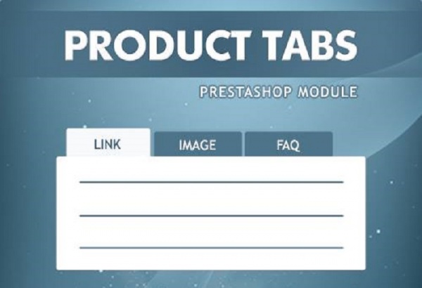Prestashop Extension: PrestaShop Add New Product Tabs Extension