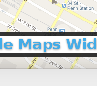 Wordpress Free plugin - Google Maps Widget