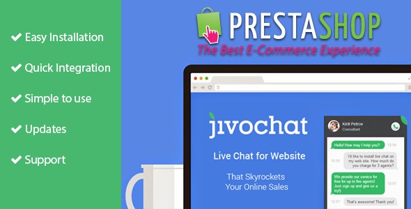 Prestashop Extension: Jivo Chat for Prestashop
