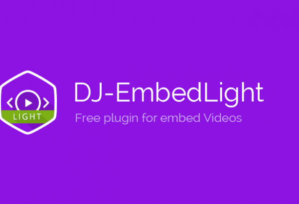 DJ-Extensions Joomla Extension: DJ-Embed Light