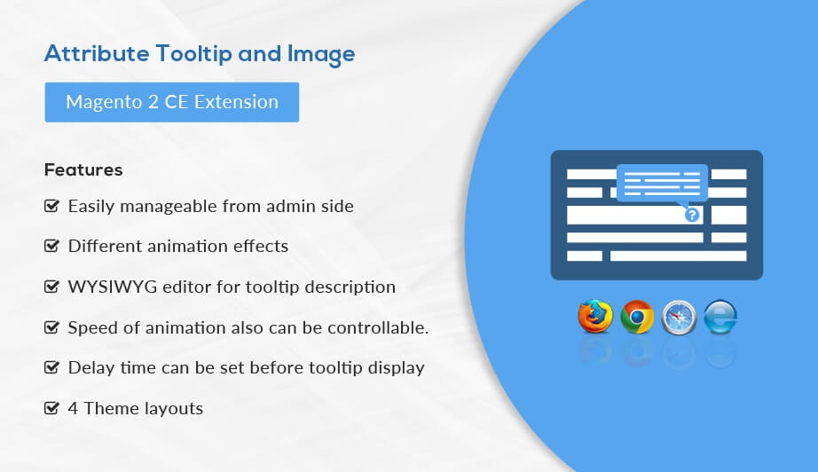 Magento Extension: Attribute Tooltip and Image – Magento 2 Extension